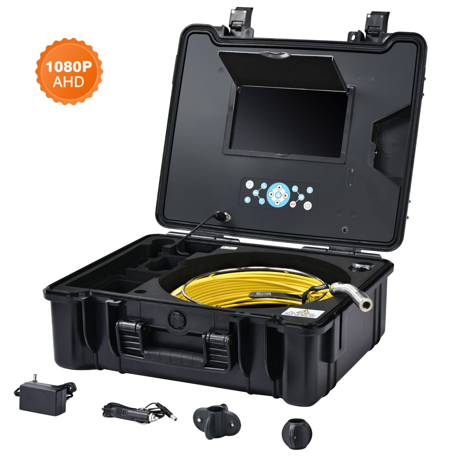 Lateral Camera 23mm Drain/pipe Inspection Camera System with 20/30/40M cable